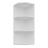 Szafka boczna górna biała 30 cm zakończenie szeregu 30 G-72 ZAK